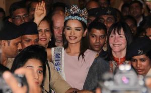 Miss World Manushi returned to India by winning the world