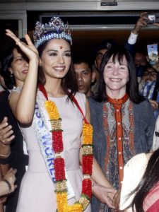 Miss World Manushi returned to India by winning the world