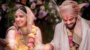 Virat and Anushka tied in the bondage of marriage