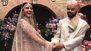 Virat and Anushka tied in the bondage of marriage