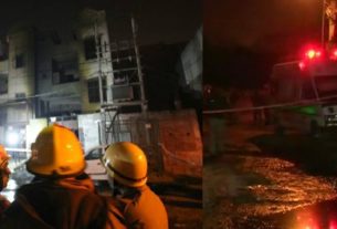 Bawana fire case:Illegal cracker factory was operating as plastic factory,17 killed