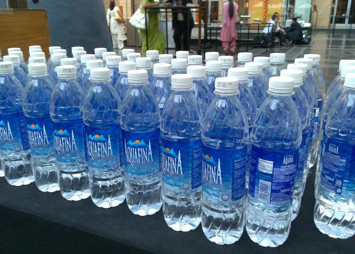 Not pure bottled water