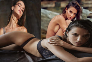 This French models flashed on the Internet with bikini