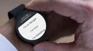  This smartwatch will send a message to your loved ones in the emergency