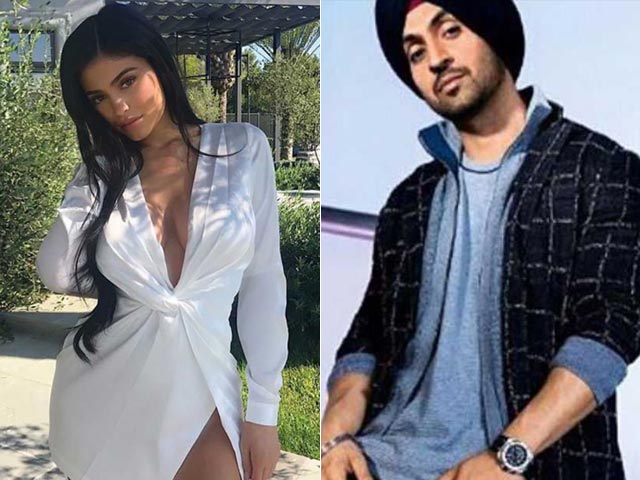 kylie jenner and ,diljit dosanjh