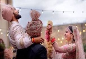 Virat and Anushka tied in the bondage of marriage