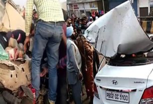 horrific accident in Beas