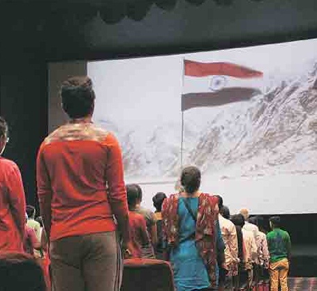 National Anthem at the theaters