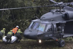 columbia helicopter crash