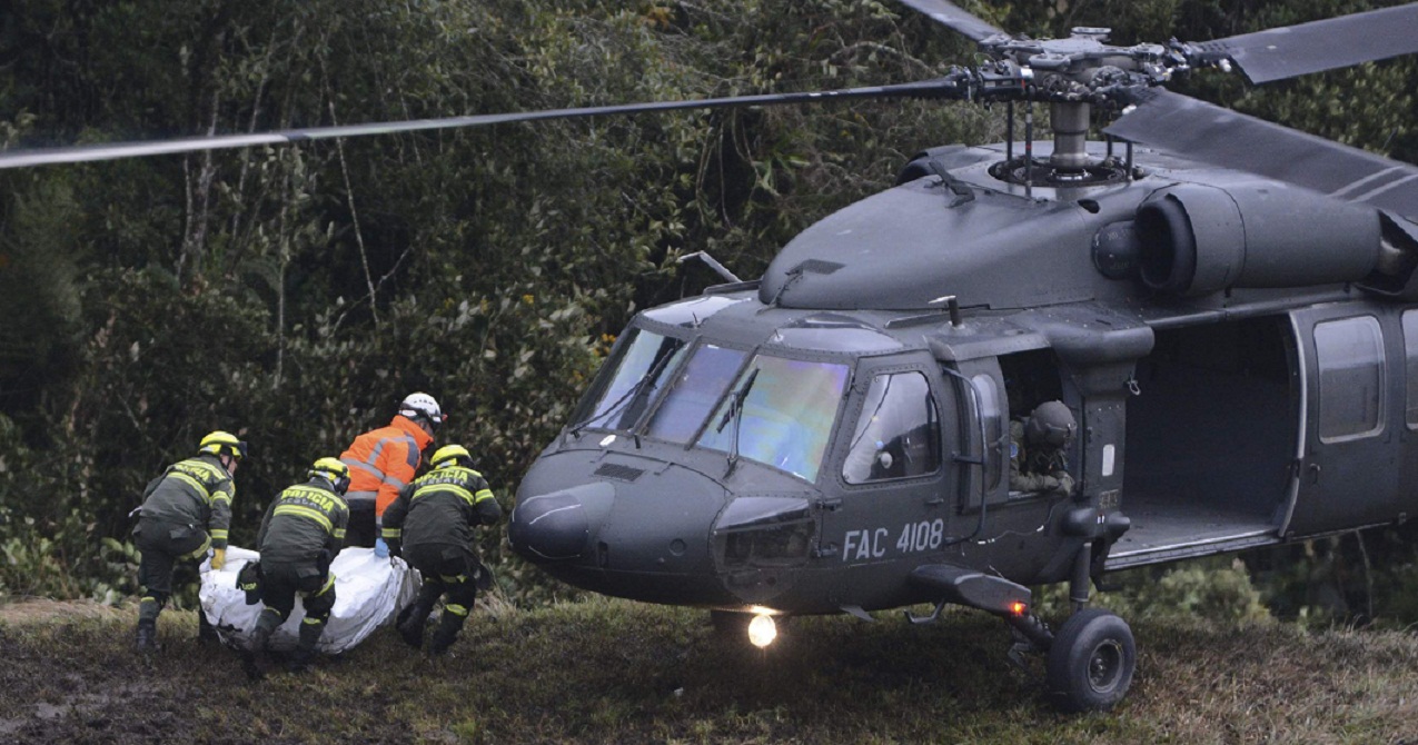 columbia helicopter crash