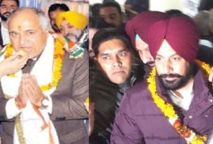 Karmjit Rintu of Amritsar and Sanjeev Bittu elected as Mayor of Patiala