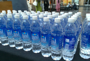 Not pure bottled water