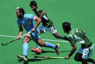 hockey match between India and Pakistan