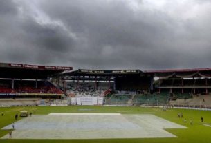 Rain has stopped fourth ODI