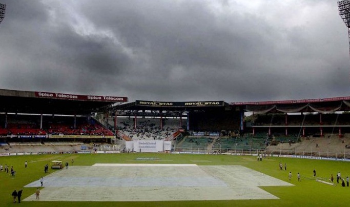 Rain has stopped fourth ODI