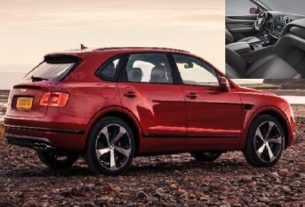 Bentley lifted curtain from the Patrol version of Bentayga