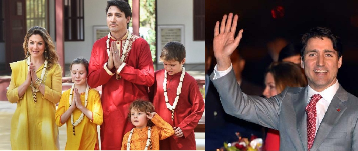 Canadaian PM Trudeau became as a non-invited guest in India