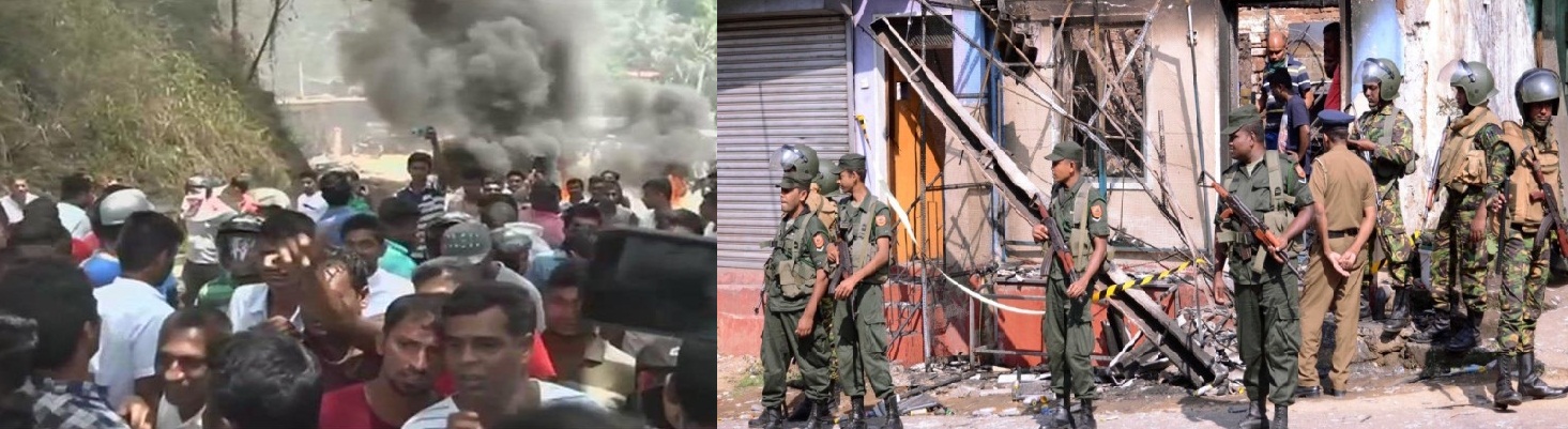 Sri Lanka: communal violence, arson, emergency imposed, 2 deaths