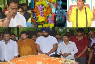 TV Industry was present in the last journey of Dr Hathi