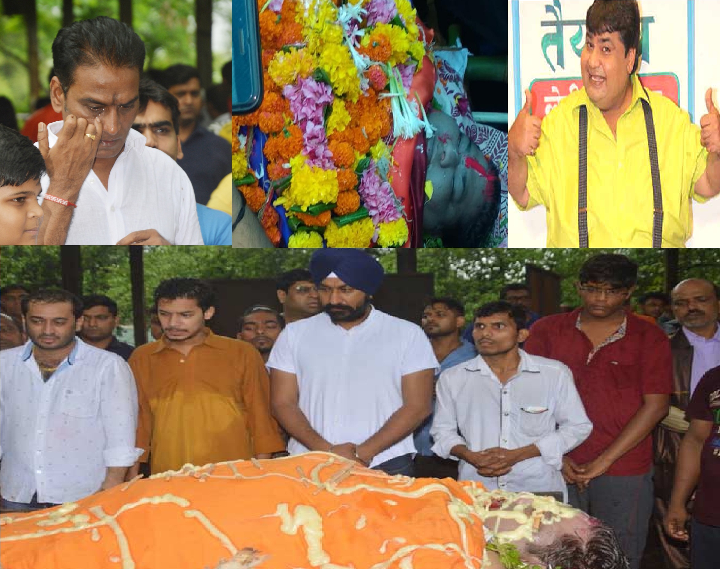 TV Industry was present in the last journey of Dr Hathi