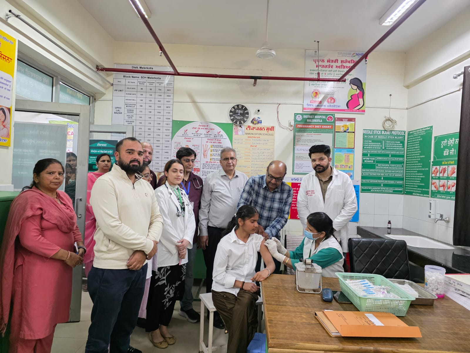 ਸਰਵਾਈਕਲ ਕੈਂਸਰ ਤੋਂ ਬਚਾਅ ਲਈ ਬੱਚੀਆਂ ਦਾ ਮੁਫ਼ਤ ਟੀਕਾਕਰਨ ਸ਼ੁਰੂ