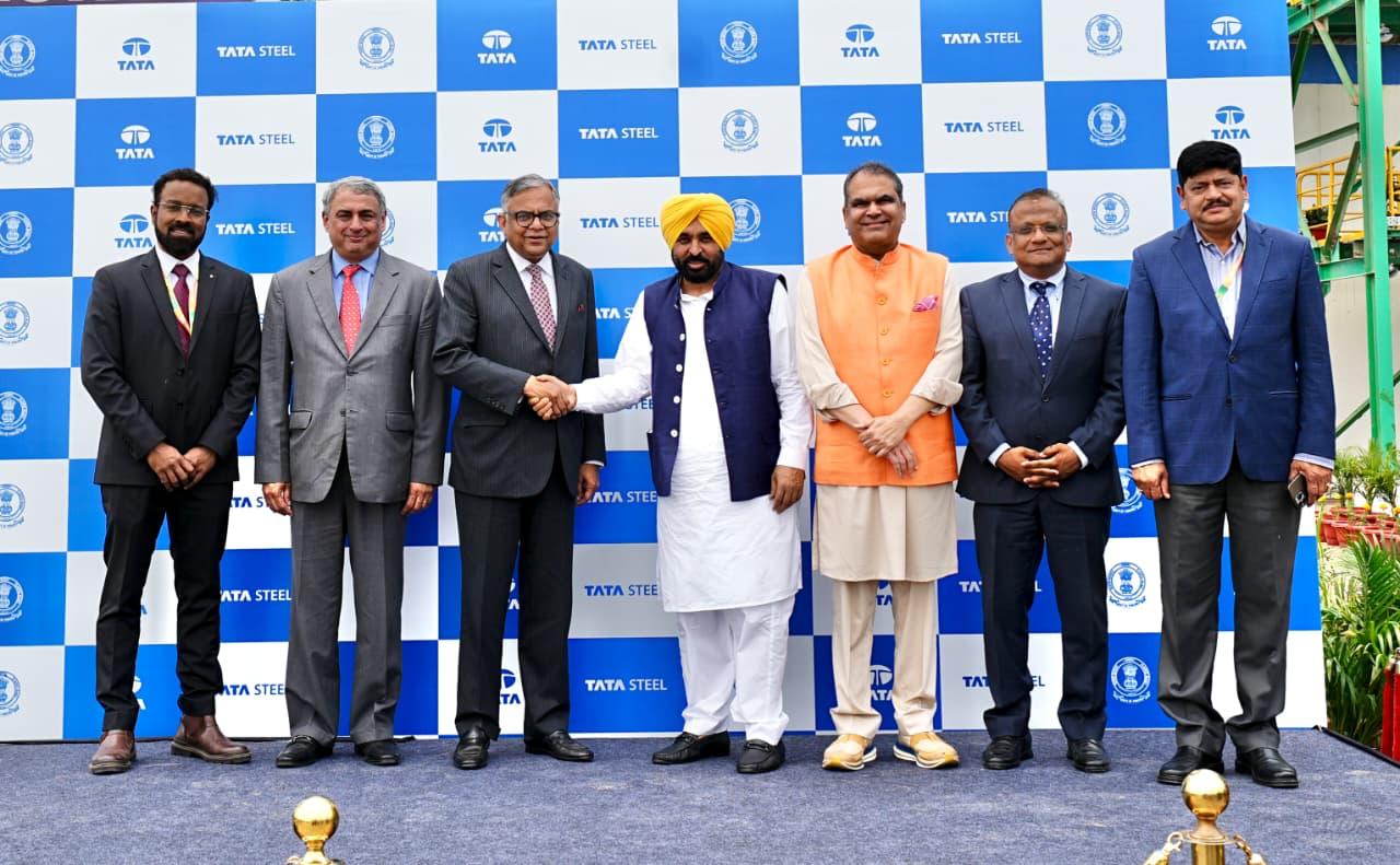 ਭਾਰਤ ਦਾ ਦੂਜਾ ਸਭ ਤੋਂ ਵੱਡਾ ਟਾਟਾ ਸਟੀਲ ਪਲਾਂਟ ਪੰਜਾਬ ਵਿੱਚ ਕਾਰਜਸ਼ੀਲ, ਹਜ਼ਾਰਾਂ ਨੌਜਵਾਨਾਂ ਨੂੰ ਮਿਲੇਗਾ ਰੋਜ਼ਗਾਰ