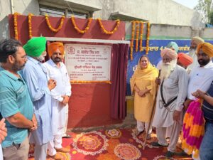 ਲੋਕ ਮਿਲਣੀ ਮੁਹਿੰਮ ਤਹਿਤ ਵਿਧਾਇਕ ਨਰਿੰਦਰ ਕੌਰ ਭਰਾਜ ਨੇ ਦੋ ਪਿੰਡਾਂ ਵਿੱਚ ਵਿਕਾਸ ਕਾਰਜਾਂ ਦੇ ਨੀਹ ਪੱਥਰ ਰੱਖੇ