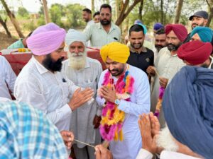ਪਿੰਡ ਕੁੱਬੇ ਨਵਾਂ ਮੋਘਾ ਲਾਇਆ, ਢਾਈ ਸੌ ਏਕੜ ਰਕਬੇ ਨੂੰ ਮਿਲੇਗਾ ਨਹਿਰੀ ਪਾਣੀ: ਵਿਧਾਇਕ ਉੱਗੋਕੇ