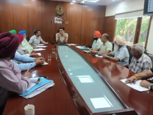 ਸਪੈਸ਼ਲ ਇੰਟੈਂਸਿਵ ਰਿਵੀਜ਼ਨ (ਐੱਸ.ਆਈ.ਆਰ.) 2026 ਸਬੰਧੀ ਡਿਪਟੀ ਕਮਿਸ਼ਨਰ ਦੀ ਰਾਜਨੀਤਿਕ ਪਾਰਟੀਆਂ ਨਾਲ ਵਿਸ਼ੇਸ਼ ਮੀਟਿੰਗ ਹੋਈ
