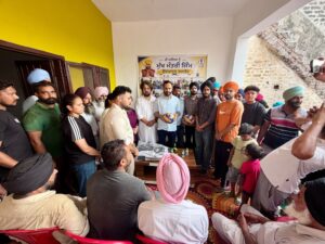 ਜ਼ਿਲ੍ਹਾ ਬਰਨਾਲਾ ਵਿੱਚ ਪਹਿਲੇ ਪੜਾਅ ‘ਚ 25 ਪਿੰਡਾਂ।ਵਿਚ ਜਿਮ ਸਥਾਪਿਤ: ਮੀਤ ਹੇਅਰ