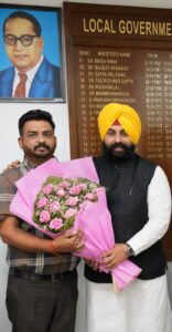 ਦੀਪਕ ਸੋਨੀ ਨੂੰ ਖੱਤਰੀ ਅਰੋੜਾ ਵੈਲਫੇਅਰ ਬੋਰਡ ਦਾ ਜਿਲ੍ਹਾ ਚੇਅਰਮੈਨ 