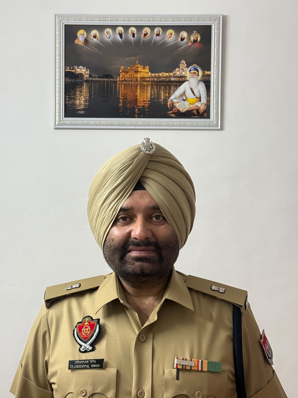 ਤਜਿੰਦਰਪਾਲ ਸਿੰਘ ਦੀ ਕਪਤਾਨ ਪੁਲਿਸ (ਐਸ.ਪੀ.) ਵਿਜੀਲੈਂਸ ਵਜੋਂ ਤਰੱਕੀ
