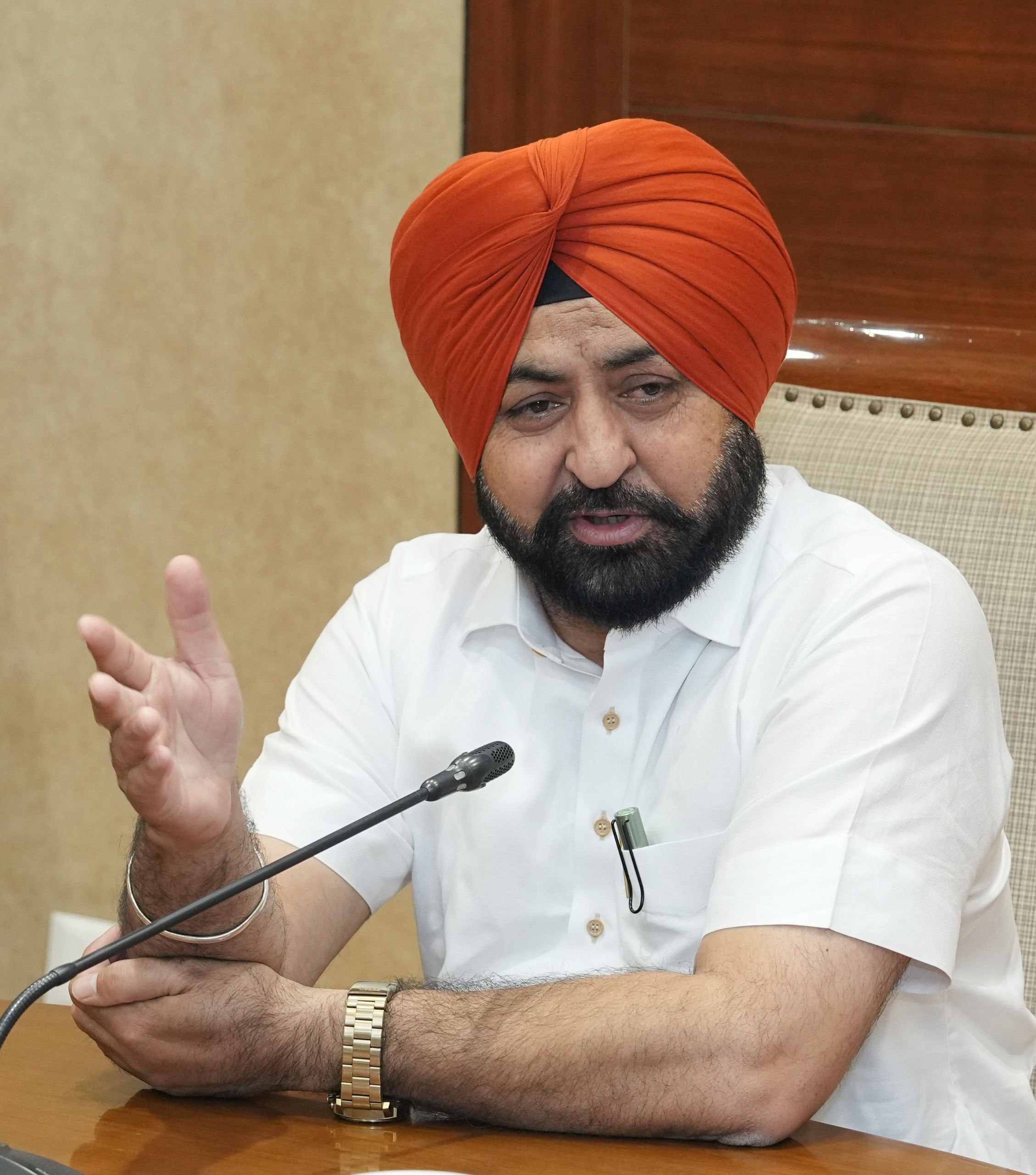 ਮੁੱਖ ਮੰਤਰੀ ਸਿਹਤ ਯੋਜਨਾ ਤਹਿਤ ਨੰਬਰਦਾਰਾਂ ਦੇ ਕਾਰਡ ਬਣਾਉਣ ਹਿੱਤ ਇੱਕ ਵਿਸ਼ੇਸ਼ ਦਿਨ ਹੋਵੇਗਾ ਨਿਰਧਾਰਤ: ਹਰਦੀਪ ਸਿੰਘ ਮੁੰਡੀਆਂ