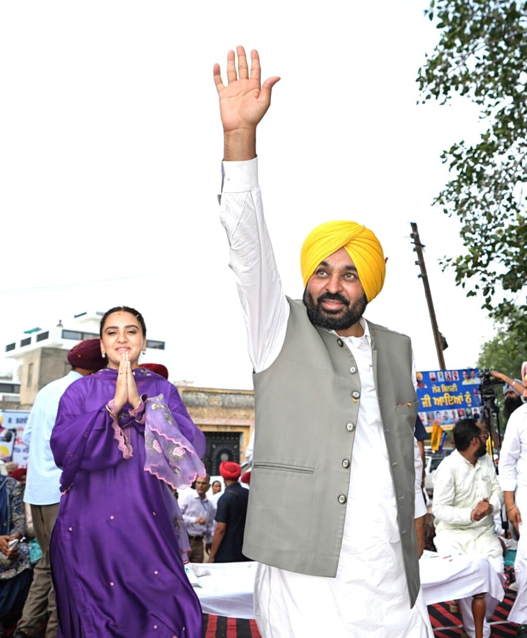 ਪੰਜਾਬ ਦੇ ਲੋਕਾਂ ਨੇ 2027 ਵਿੱਚ ਮੁੜ ‘ਆਪ’ ਸਰਕਾਰ ਲਿਆਉਣ ਦਾ ਮਨ ਬਣਾ ਲਿਆ ਹੈ-ਮੁੱਖ ਮੰਤਰੀ ਭਗਵੰਤ ਸਿੰਘ ਮਾਨ