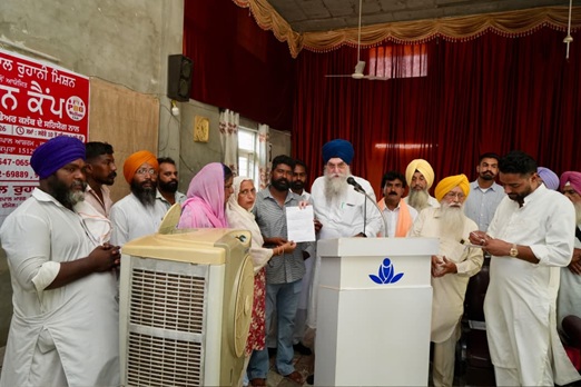 ਕੋਟਕਪੂਰਾ ਵਿੱਚ ਵੱਖ-ਵੱਖ ਸਮਾਜਿਕ ਸੰਸਥਾਵਾਂ ਨੂੰ ਸਪੀਕਰ ਸ. ਕੁਲਤਾਰ ਸਿੰਘ ਸੰਧਵਾਂ ਨੇ ਸੌਂਪੇ ਗ੍ਰਾਂਟ ਦੇ ਮਨਜ਼ੂਰੀ ਪੱਤਰ