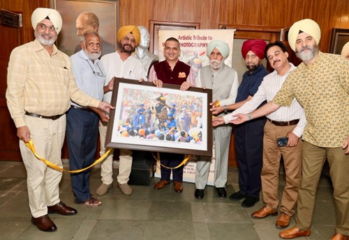 ਵਿਸ਼ਵ ਫੋਟੋਗ੍ਰਾਫ਼ੀ ਦਿਵਸ ਮੌਕੇ ਡਾ. ਮਹਿੰਦਰ ਸਿੰਘ ਰੰਧਾਵਾ ਨੂੰ ਕਲਾਤਮਕ ਸ਼ਰਧਾਂਜਲੀ
