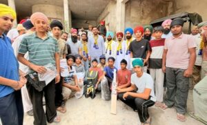 ਵਿਧਾਇਕ ਸ਼ੈਰੀ ਕਲਸੀ ਨੇ ਪਿੰਡ ਠੀਕਰੀਵਾਲ ਉਚਾ ਵਿਖੇ ਨੌਜਵਾਨਾਂ ਖਿਡਾਰੀਆਂ ਨੂੰ ਵੰਡੀਆਂ ਖੇਡ ਕਿੱਟਾਂ
