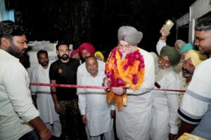 ਸਪੀਕਰ ਸੰਧਵਾਂ ਨੇ ਪਿੰਡ ਜਲਾਲੇਆਣਾ ਵਿਖੇ ਜਿਮ ਦਾ ਕੀਤਾ ਉਦਘਾਟਨ