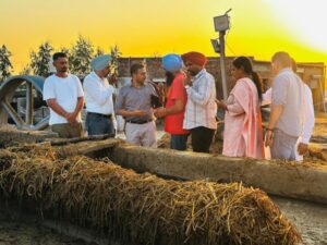 ਵਧੀਕ ਡਿਪਟੀ ਕਮਿਸ਼ਨਰ ਵੱਲੋਂ ਪਿੰਡ ਭੈਣੀ ਜੱਸਾ ਵਿਖੇ ਗੱਤਾ ਫੈਕਟਰੀ ਦਾ ਦੌਰਾ