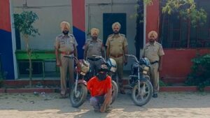 ਮਾਲੇਰਕੋਟਲਾ ਪੁਲਿਸ ਵੱਲੋਂ ਸਨੈਚਿੰਗ ਤੇ ਵਾਹਨ ਚੋਰੀ ਦੀਆਂ ਵਾਰਦਾਤਾਂ ਟਰੇਸ