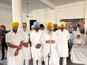 ਬੀਤੇ ਦਿਨੀ ਹੋਏ ਬਰਸਾਤ ਨਾਲ ਹੋਏ ਖਰਾਬ ਹੋਈ ਝੋਨੇ ਦੀ ਫਸਲ ਦੀ ਜਲਦੀ ਕਰਵਾਈ ਜਾਵੇਗੀ ਗਿਰਦਾਵਰੀ —— ਕੈਬਨਿਟ ਮੰਤਰੀ